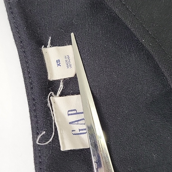 Gap Boat Neck Black Dress SZ XS - Picture 7 of 8